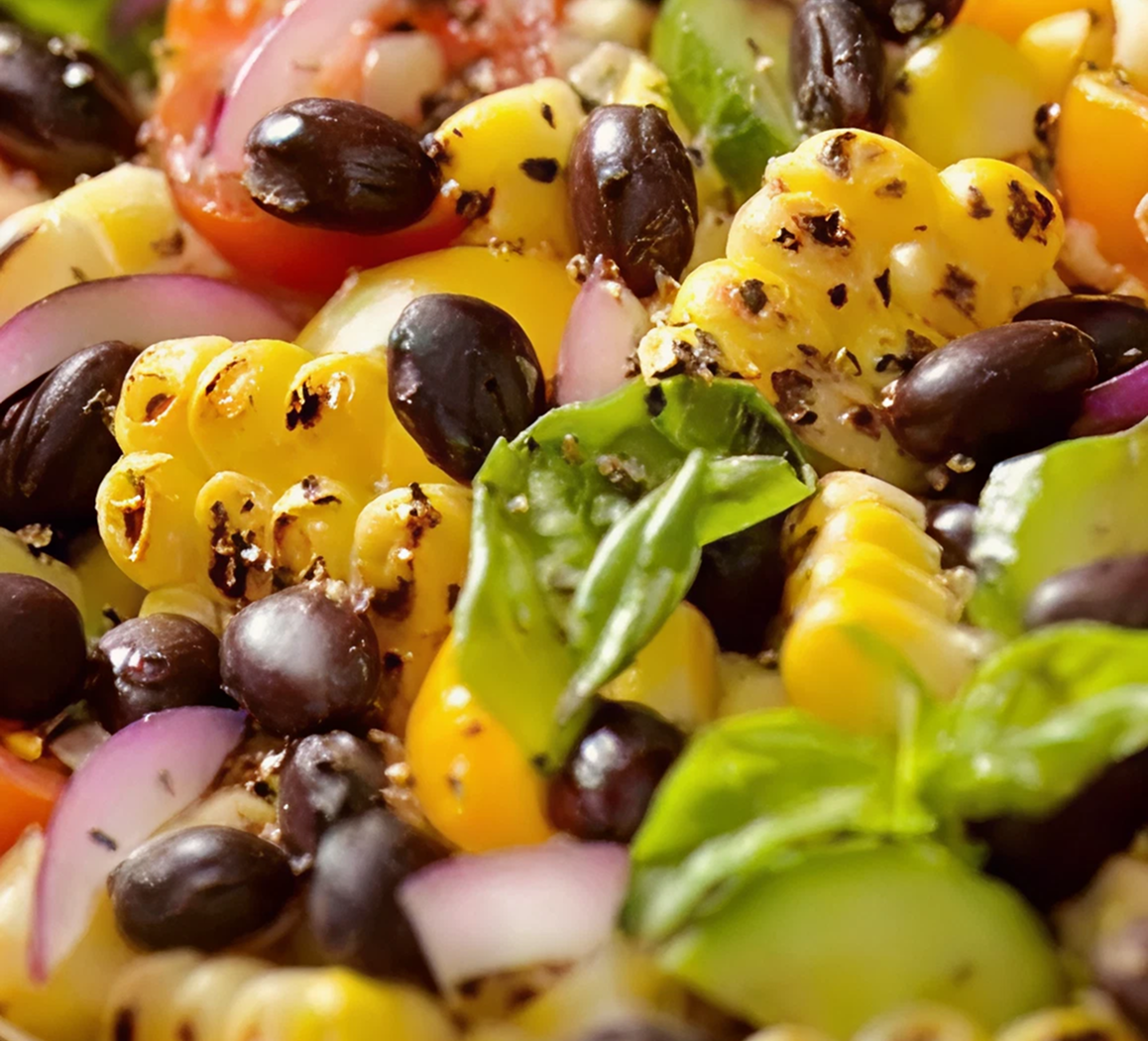 Spicy Black Bean & Corn Salad