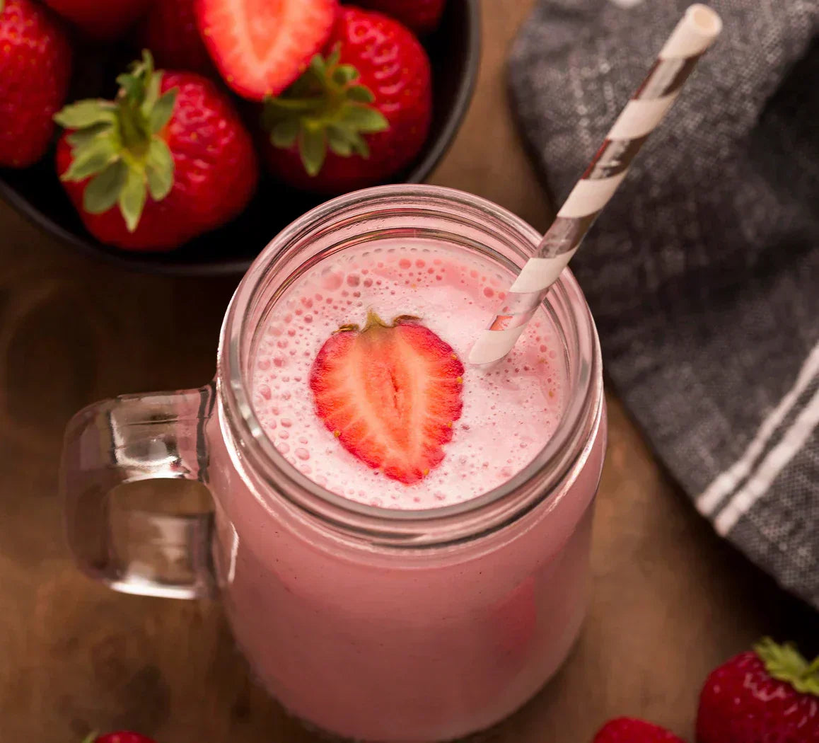 Creamy Strawberry Smoothie
