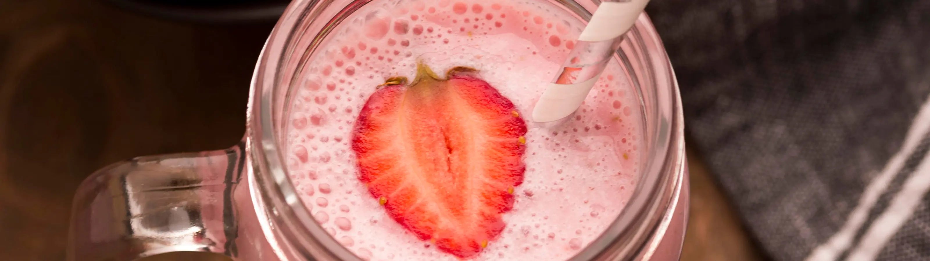 Creamy Strawberry Smoothie