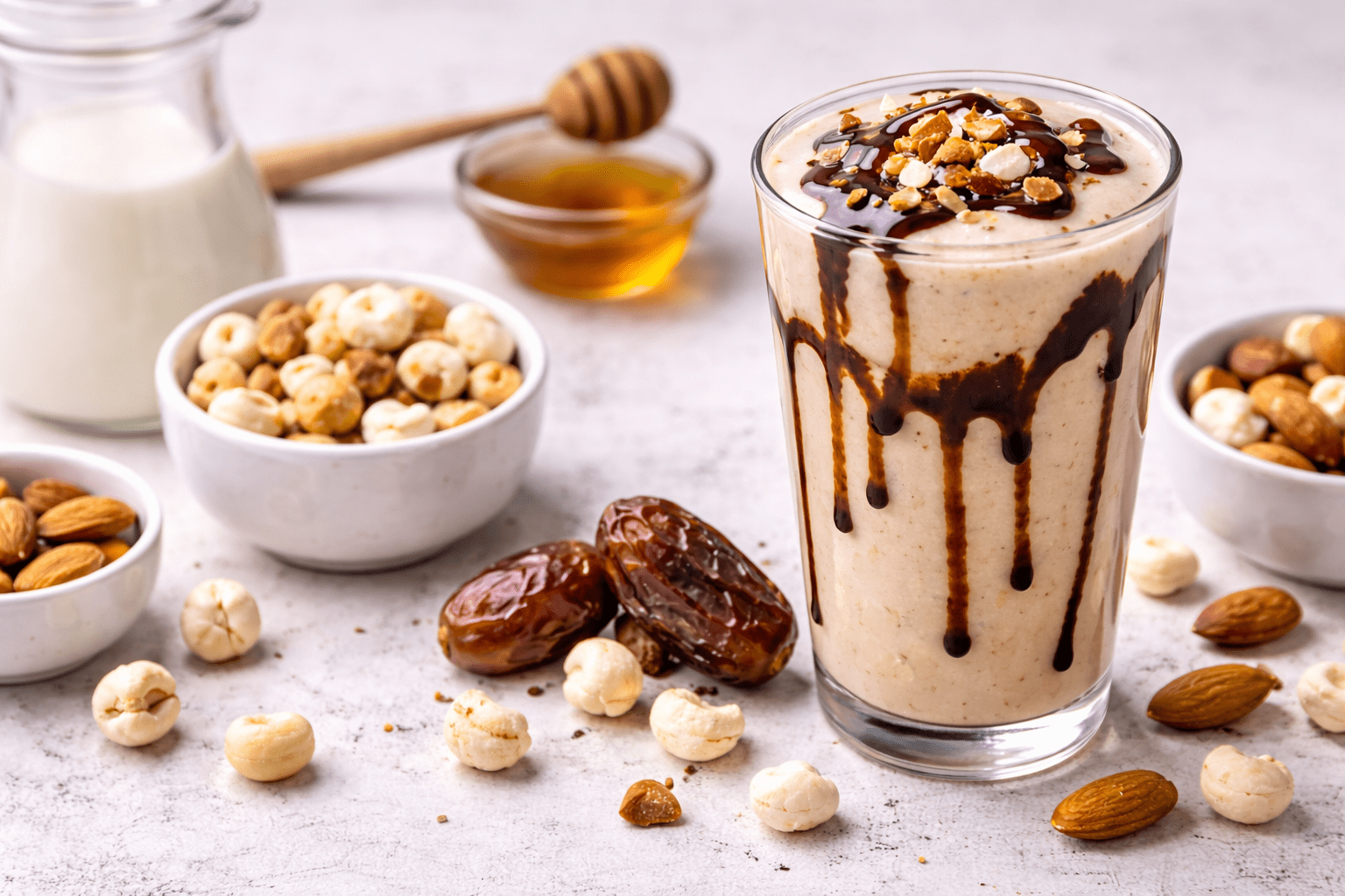 Date Makhana Energy Smoothie